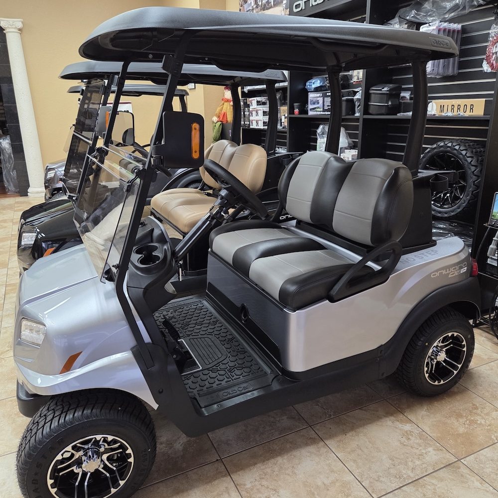 2026 Club Car Onward Lithium - Metallic Signature Silver
