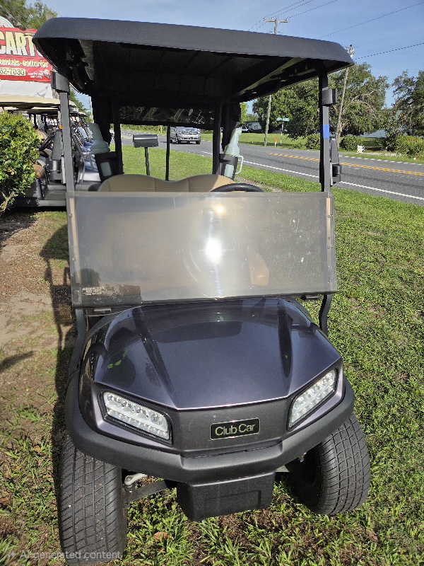 2024 Club Car Tempo 48V - Met. Midnight Silver #589499